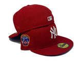 Red New York Yankees FDNY New Era Fitted Hat