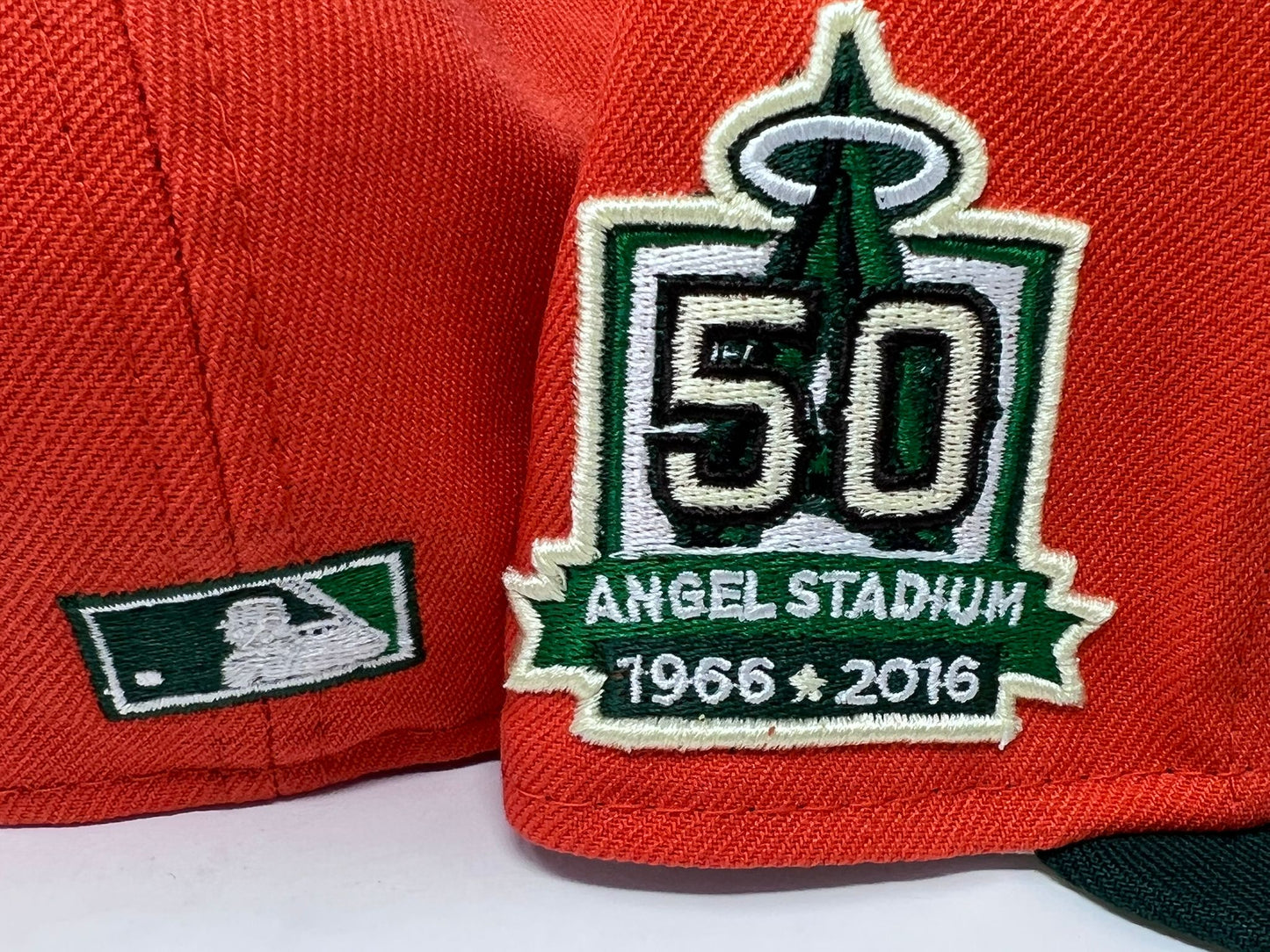 Anaheim Angeles 50th Anniversary "Pumpkin Collection" New Era Fitted Hat