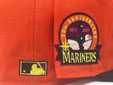 SEATTLE MARINERS 30TH ANNIVERSARY "GAMECUBE COLLECTION" GRAPE BRIM NEW ERA FITTED HAT