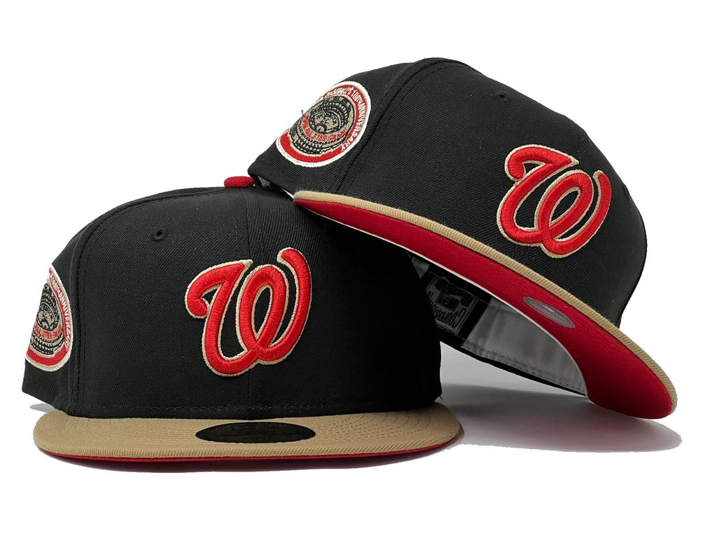 Washington Nationals 1962  Red Brim New Era Fitted Hat