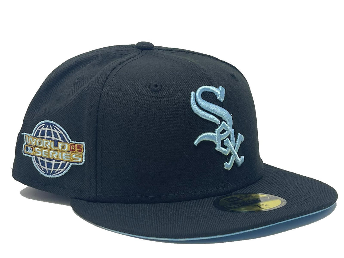 CHICAGO WHITE SOX 2005 WORLD SERIES CLOUD BRIM NEW ERA FITTED HAT