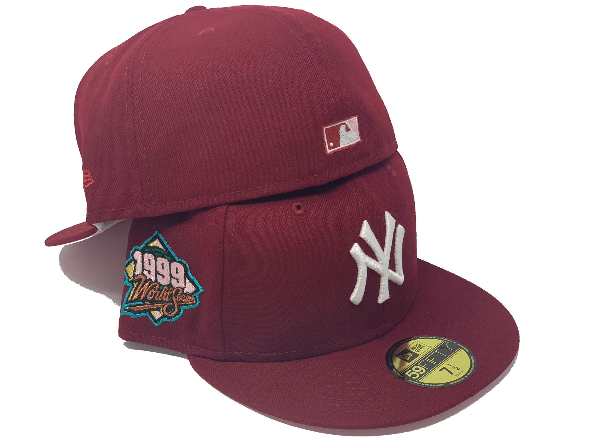 New Era New York Yankees 1999 World Series Cranberry UV (Khaki