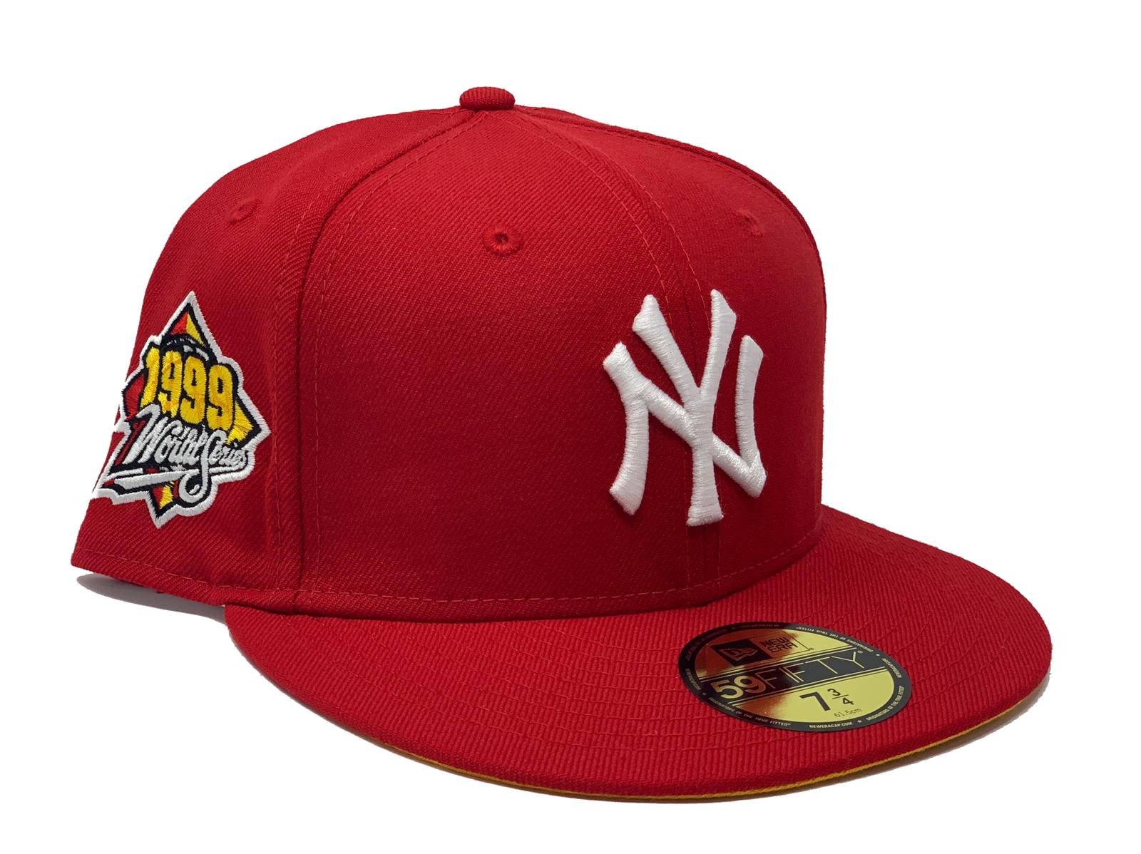 New Era New York Yankees Capsule Buried Treasure 1999 World Series 59Fifty  Fitted Hat Brown/Red Men's - US