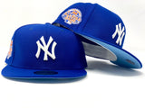 NEW YORK YANKEES 2013 ALL STAR GAME ROYAL ICY BRIM NEW ERA FITTED HAT