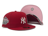 Red New York Yankees 1999 World Series Statue of Liberty Fitted Hat
