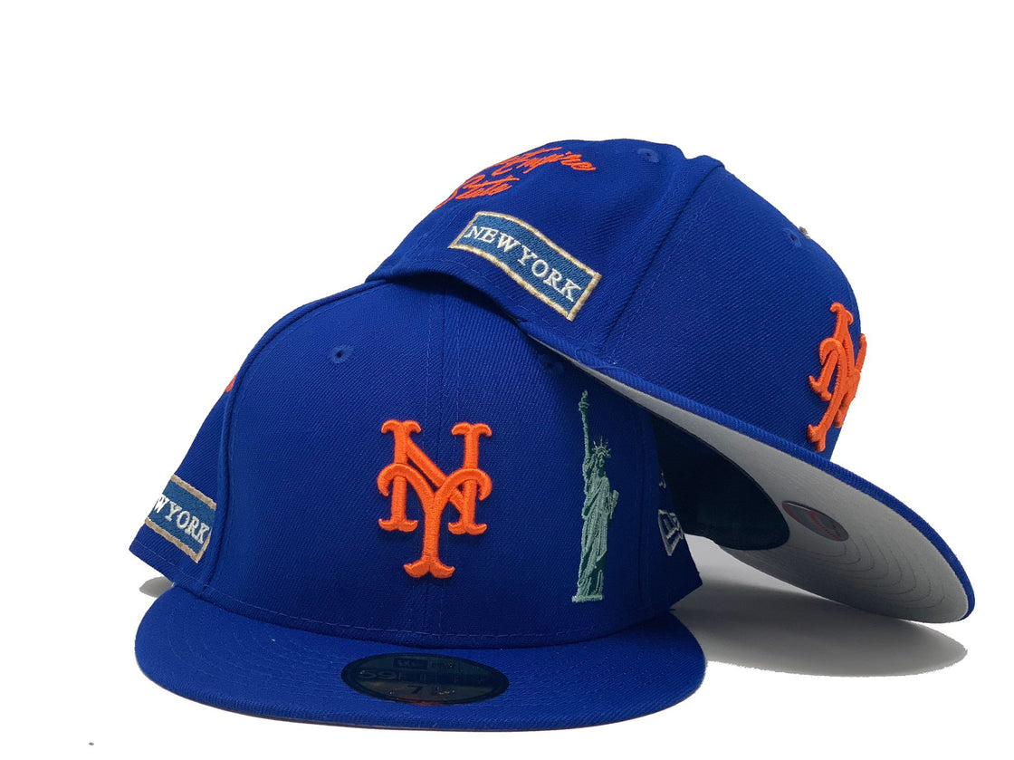 Royal Blue New York Mets City Transit Collection By New Era Fitted