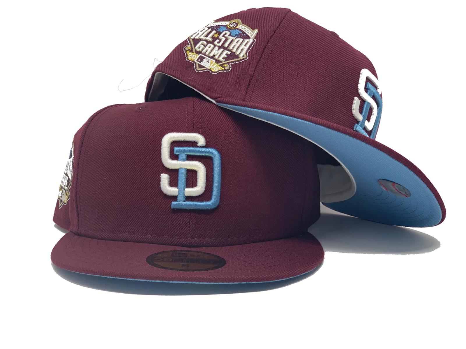 New Era San Diego Padres All Star Game 2016 Color Flip Edition 59Fifty  Fitted Cap, EXCLUSIVE HATS, CAPS