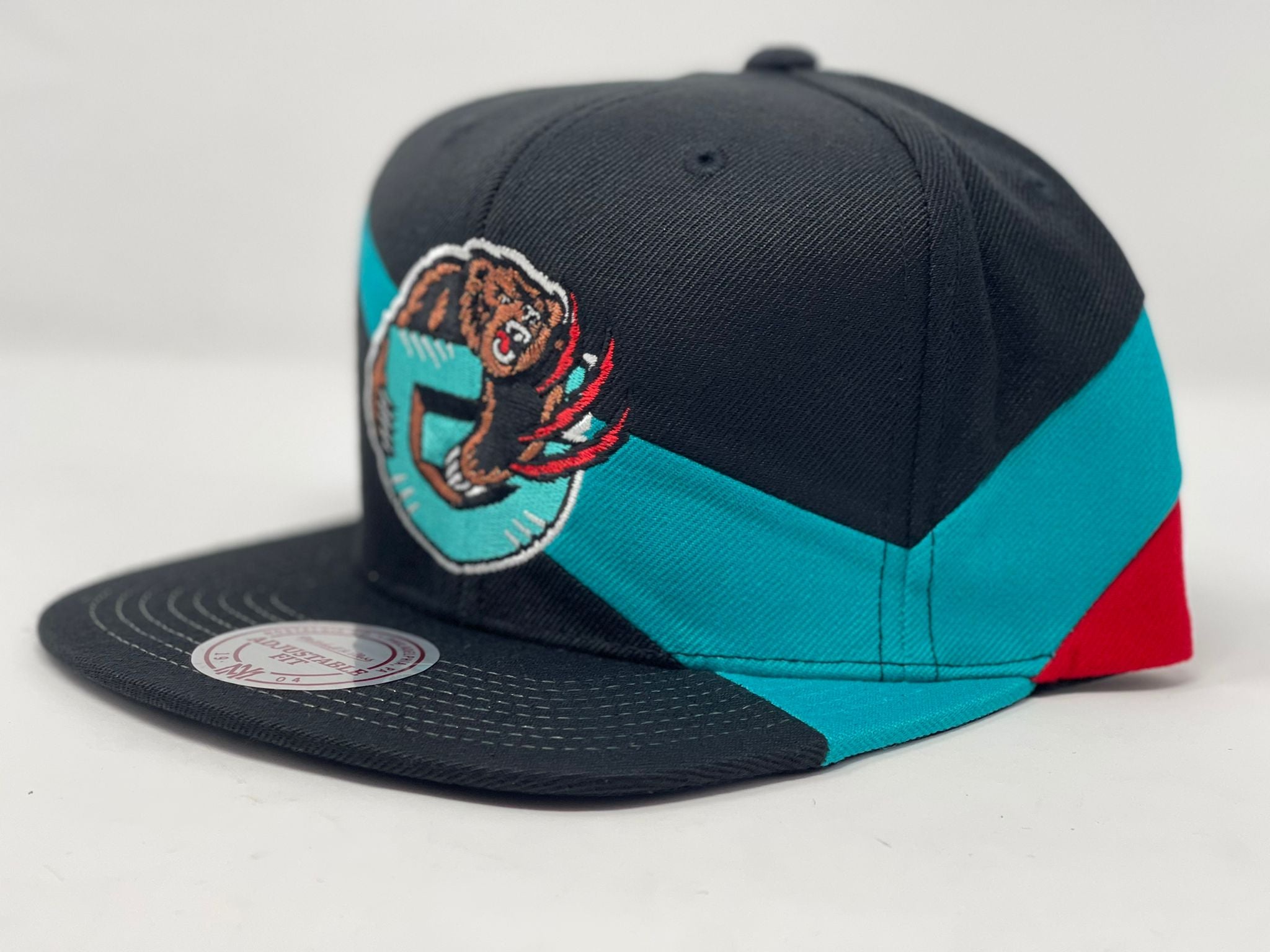  Mitchell & Ness Memphis Grizzlies Team Ground Adjustable  Snapback HWC Teal : Sports & Outdoors
