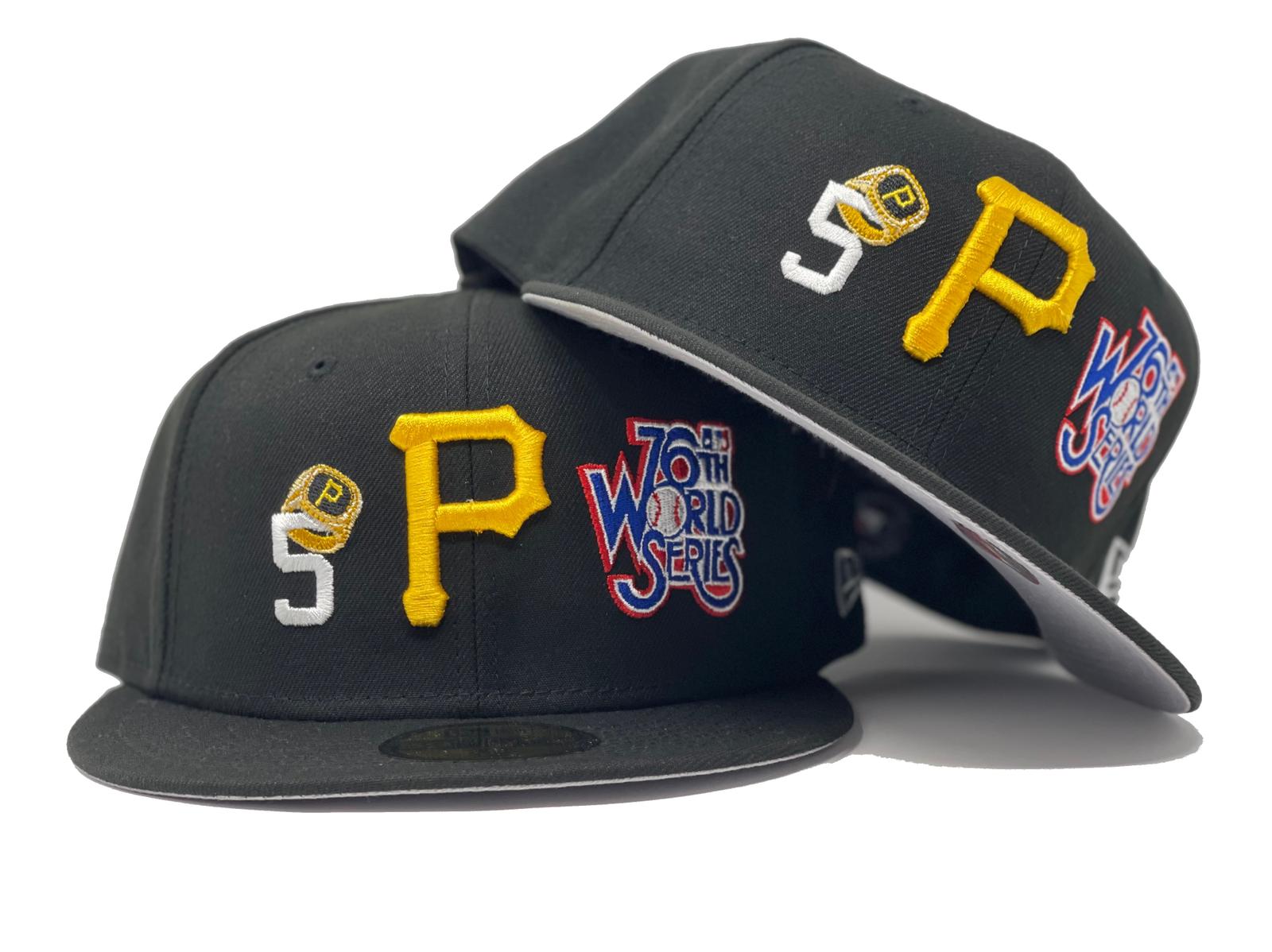 New Era Crown Champs 59FIFTY Pittsburgh Pirates Fitted Hat 7-5/8