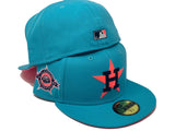 Vice Blue Houston Astros 1986 Astrodome 59fifty New Era Fitted