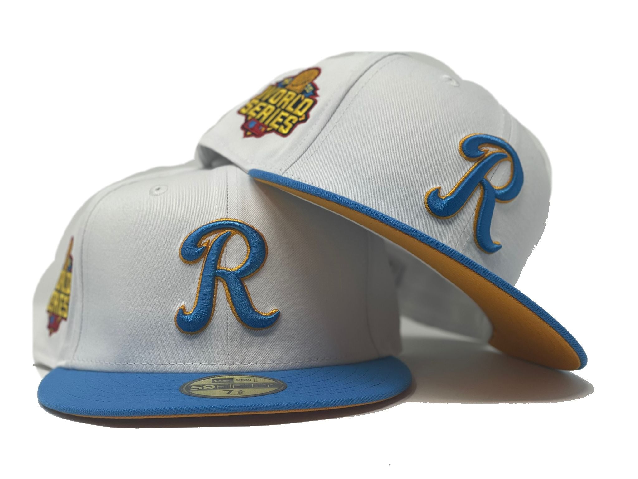 KTZ Kansas City Royals 2015 World Series Commemorative Gold Ac 59fifty Cap  for Men