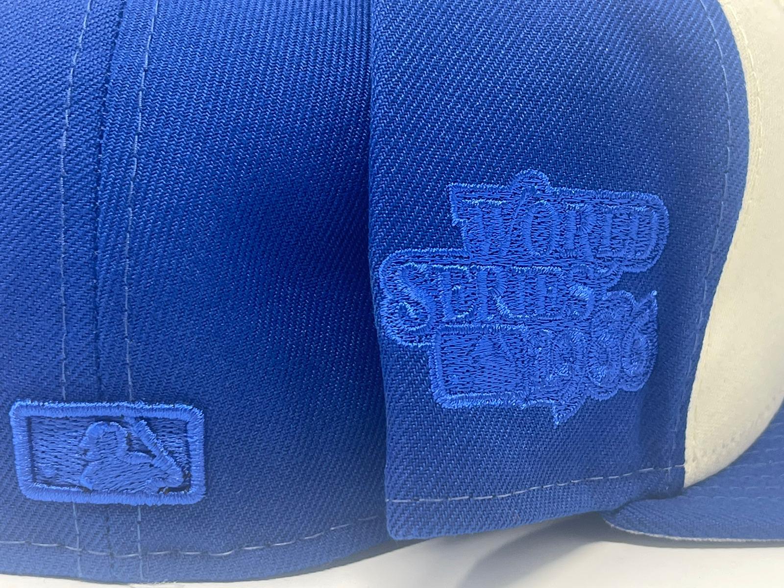 NEW YORK METS 1986 WORLD SERIES TONAL 2TONE GRAY BRIM NEW ERA FITTED –  Sports World 165