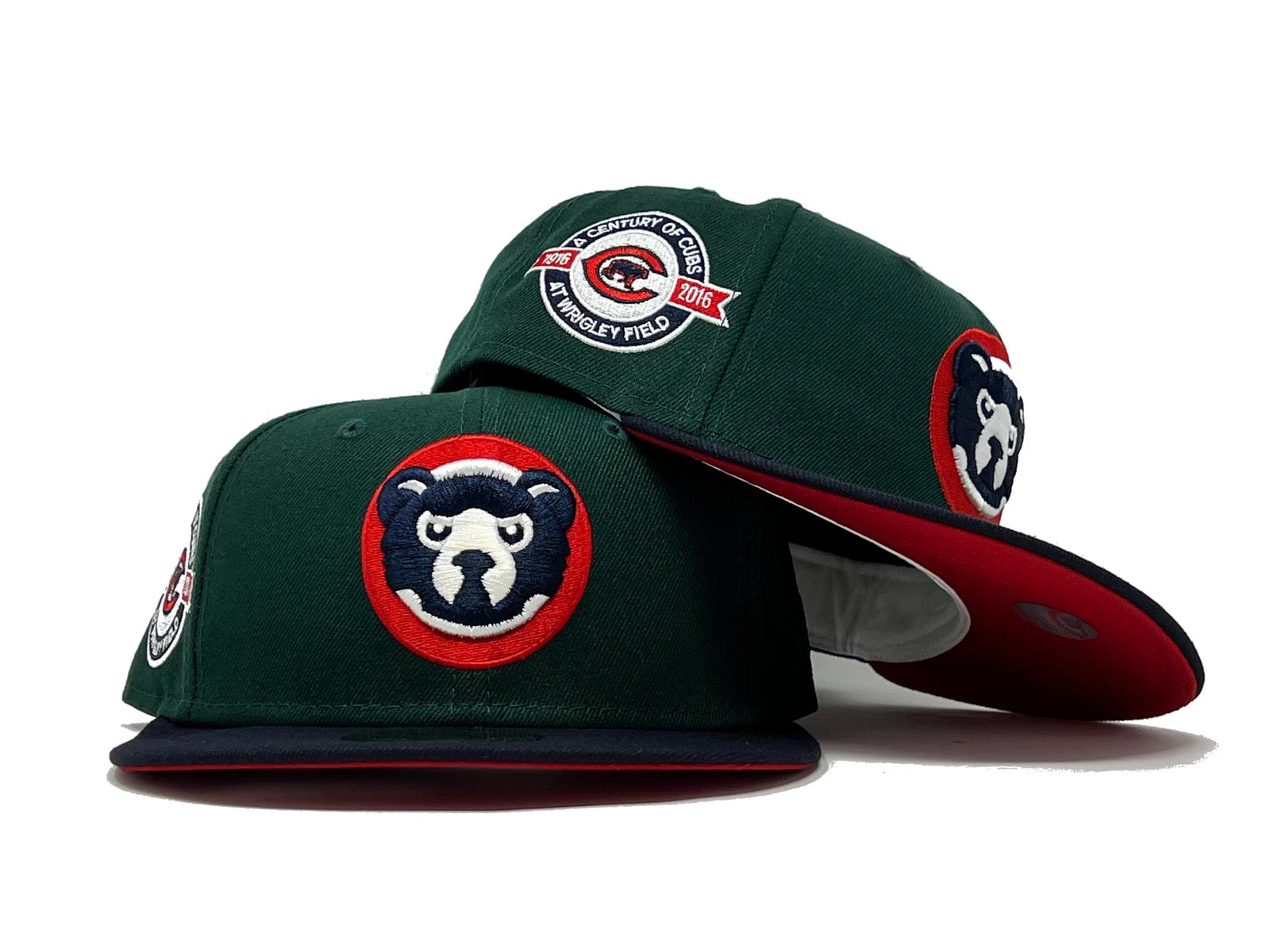 New Era Fitted Chicago Cubs (Red Brim)