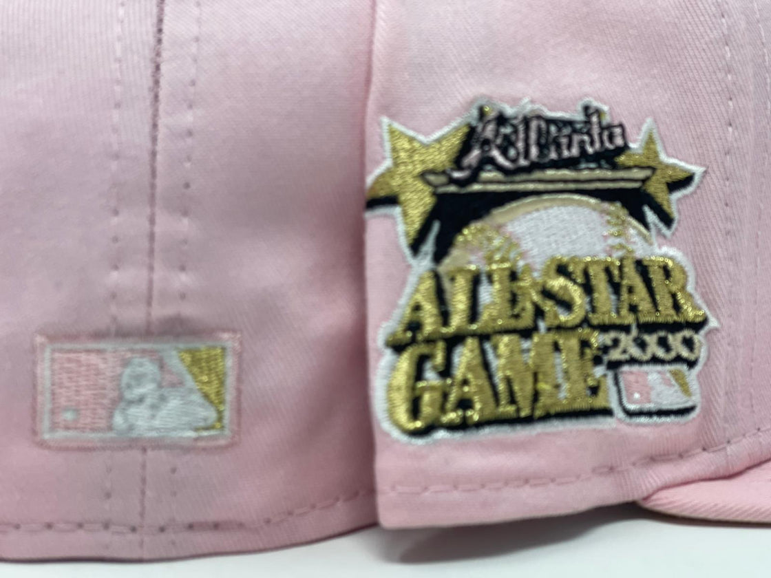 Pink Atlanta Braves 2000 All Star Game 59fifty New Era Fitted Hat