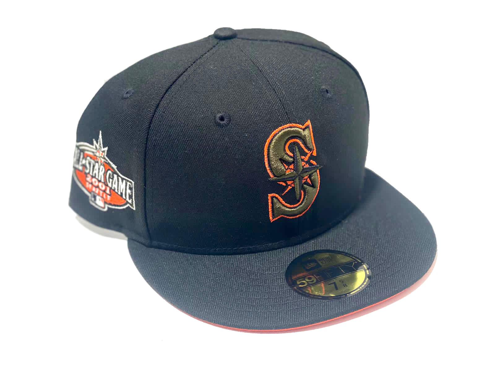 KTZ Navy Seattle Mariners 2001 Mlb All-star Game Team Color 59fifty Fitted  Hat in Blue for Men