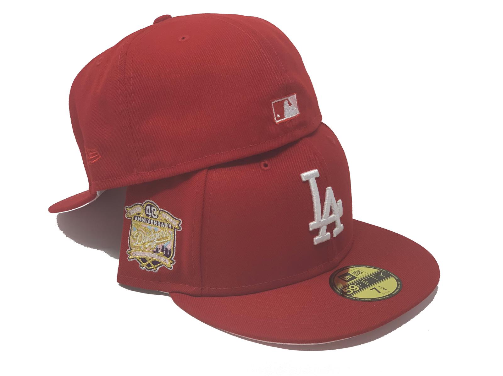 Hat Club LA Dodgers Brown Dome Red Brim – Rebeaters