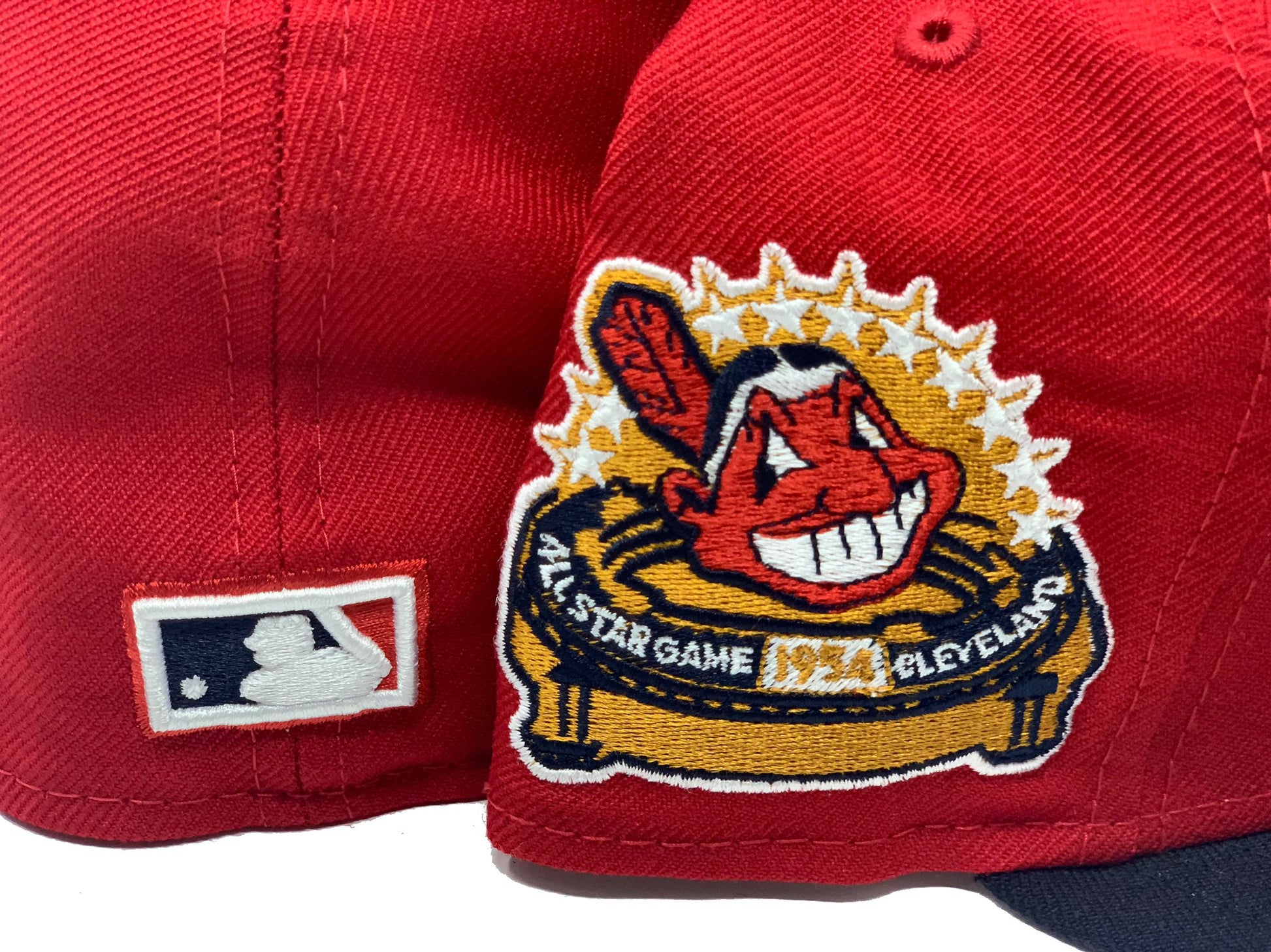 Red Cleveland Indians 1954 All Star Game 59fifty New Era Fitted Hat
