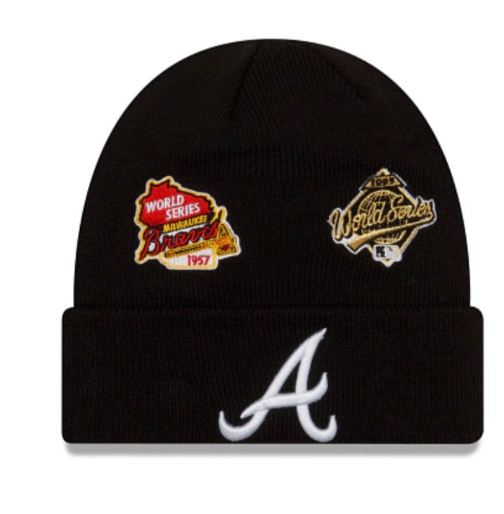Atlanta Braves Championship Cuff Knit - Sports World 165
