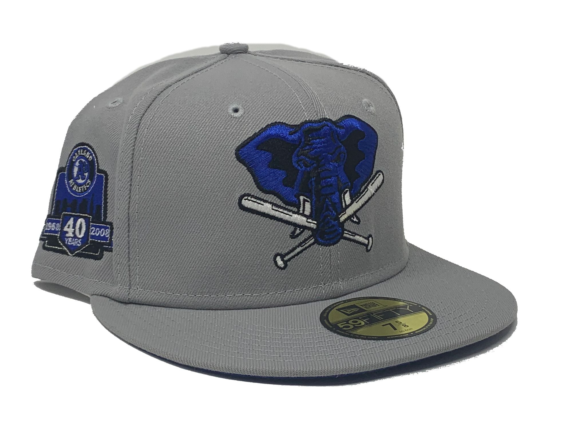 CustomCat Oakland Athletics Elephant Retro MLB T-Shirt Sport Grey / M