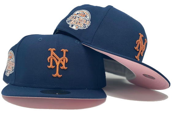 New York Mets 2013 ALL STAR GAME PINK-BOTTOM Black Fitted Hat