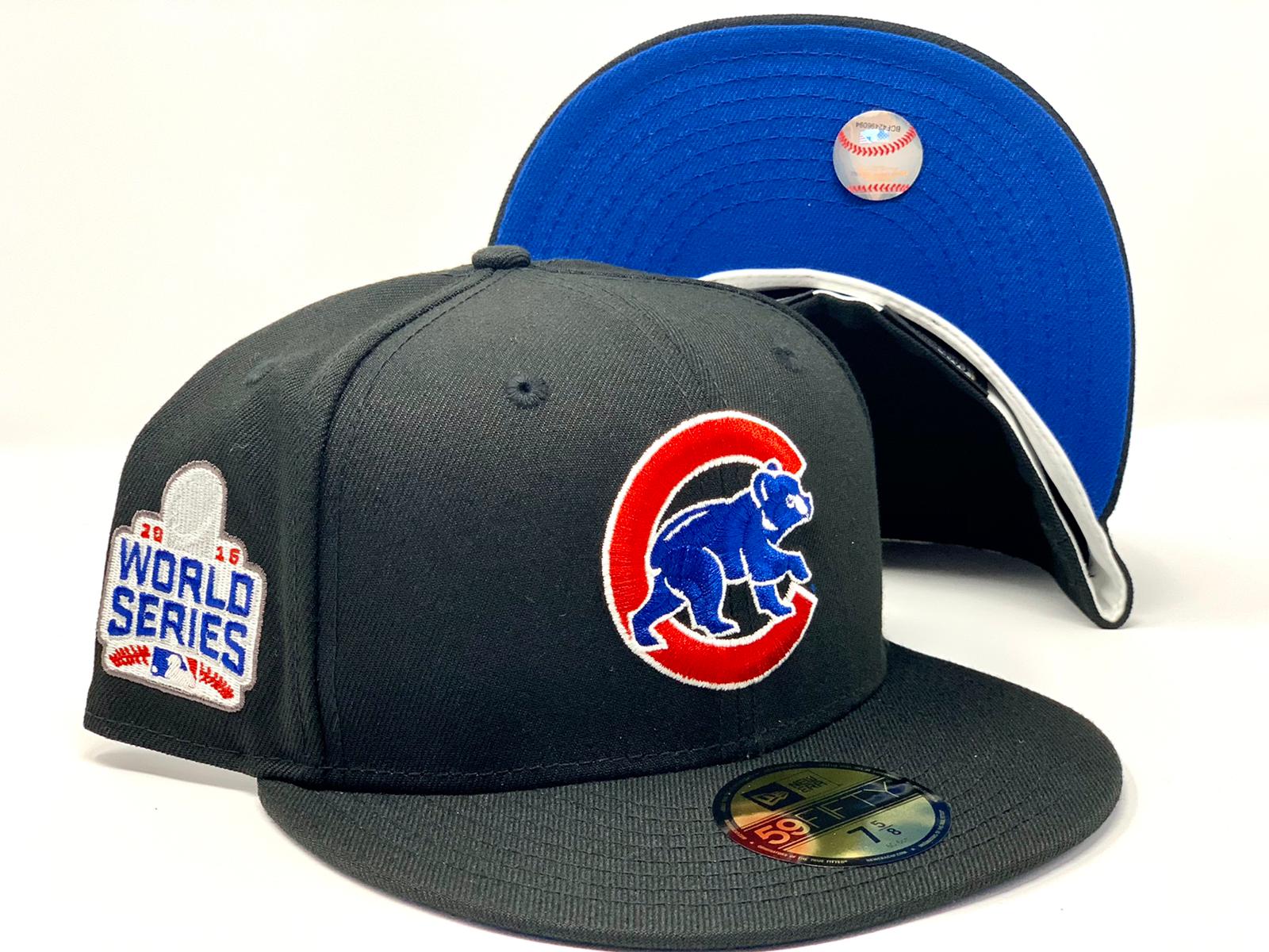 Chicago Cubs 2016 World Series Stone Pack New Era Fitted Hat – Sports  World 165
