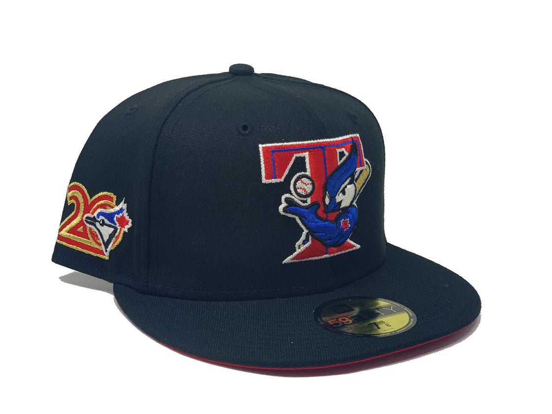 Black Toronto Blue Jays 20th Anniversary 59fifty New Era Fitted Hat