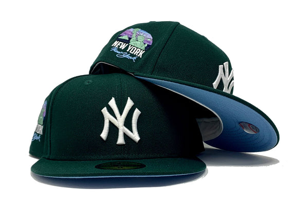 Dark Green New York Yankees Statue of Liberty 59fifty New Era Fitted