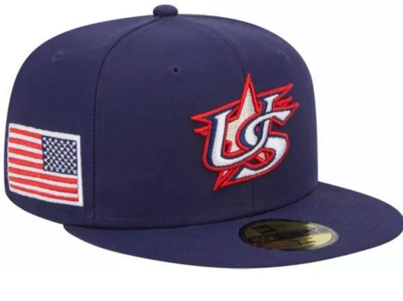 New Era Men's USA 2023 World Baseball Classic 59Fifty Fitted Hat