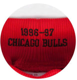 Mitchell & Ness Men's Chicago Bulls Black Pinstripe Authentic Shorts