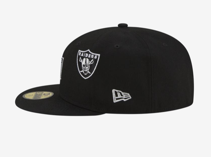 Las Vegas Raiders Throughout Decades Don NFL x New Era Fitted