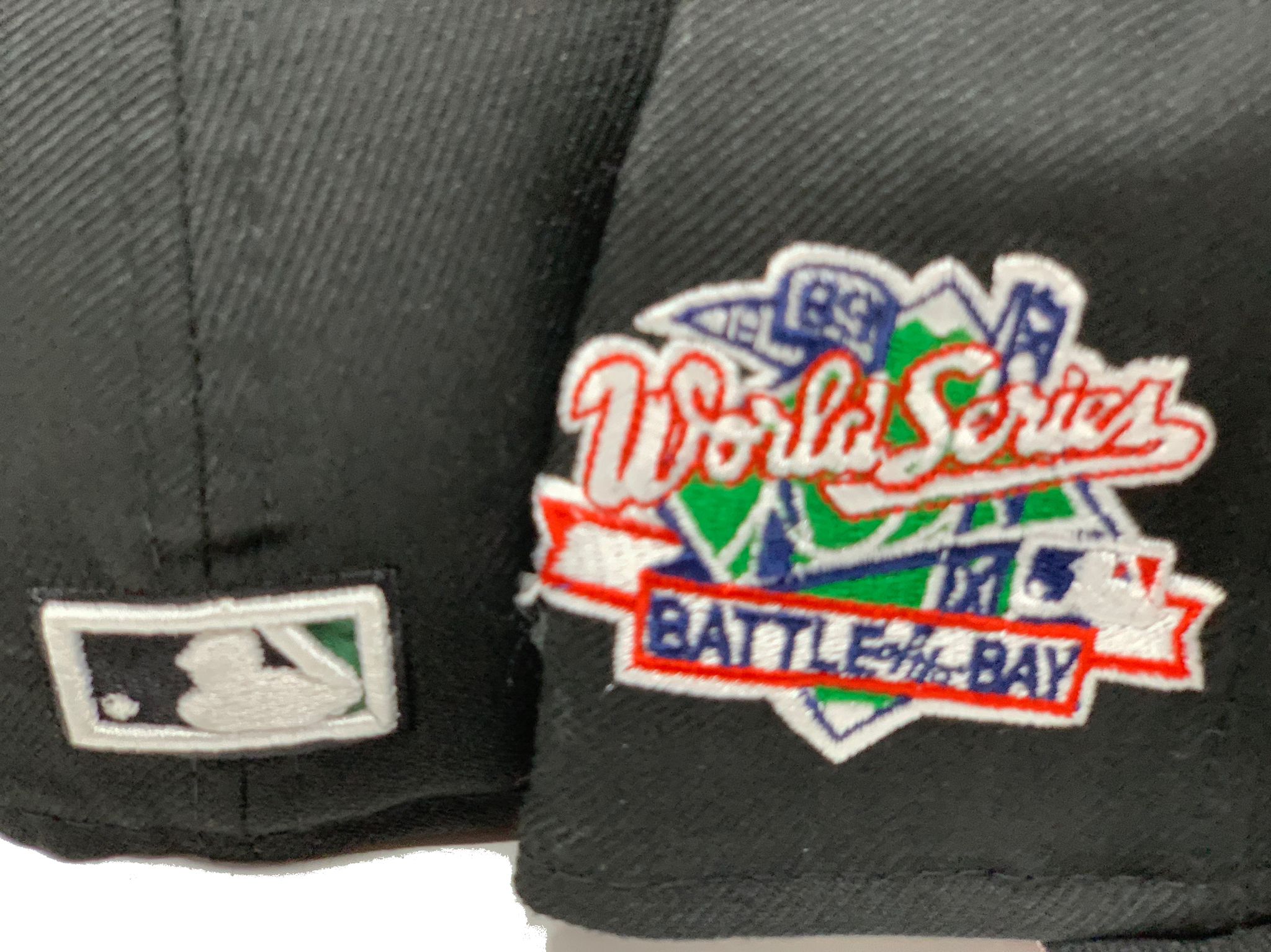 Oakland Athletics 1989 World Series New Era 59Fifty Fitted Hat (BATTLE OF  THE BAY GREEN UNDER BRIM)  1989 Patch:  athletics-1989-world-series-new-era-59fifty-fitted-hat-green-under-brim.html  BATTLE OF THE BAY Patch