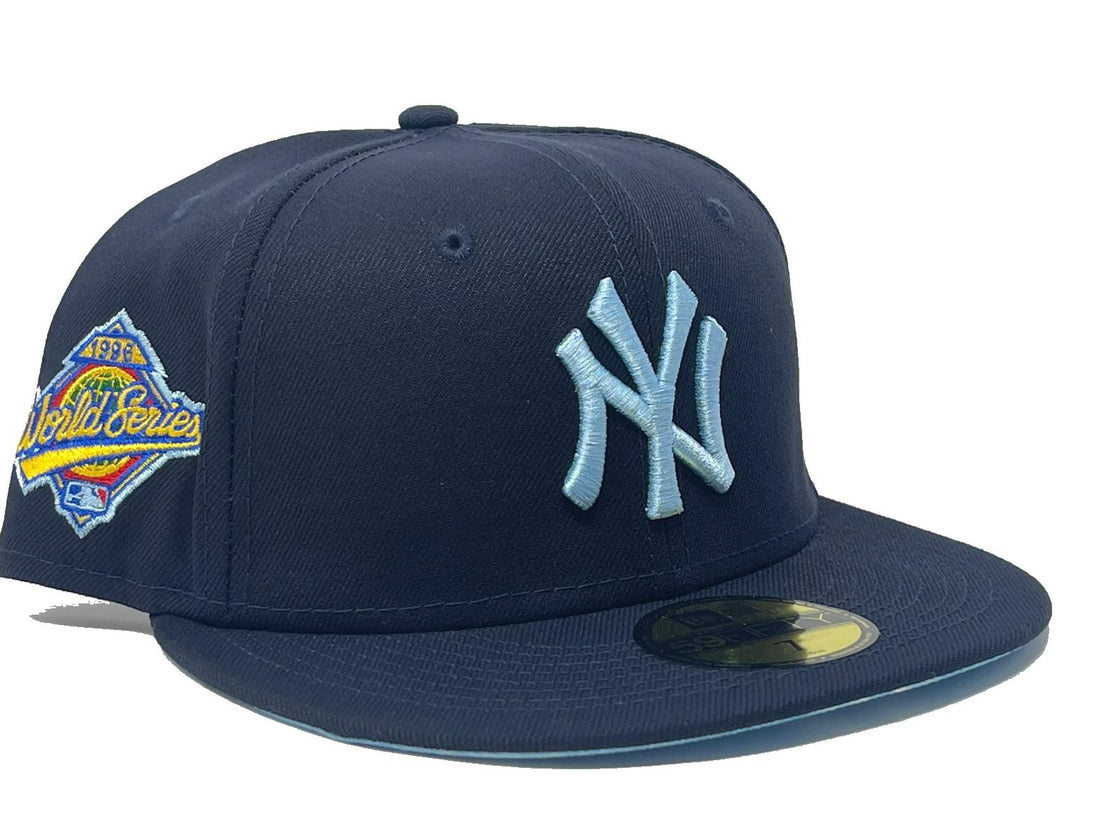 NEW YORK YANKEES 1998 WORLD SERIES CLOUD BRIM NEW ERA FITTED  NEW ERA FITTED HAT