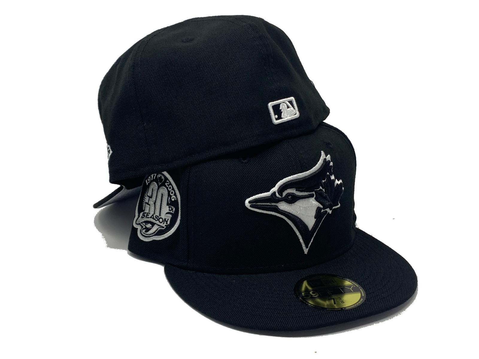 black blue jays fitted hat