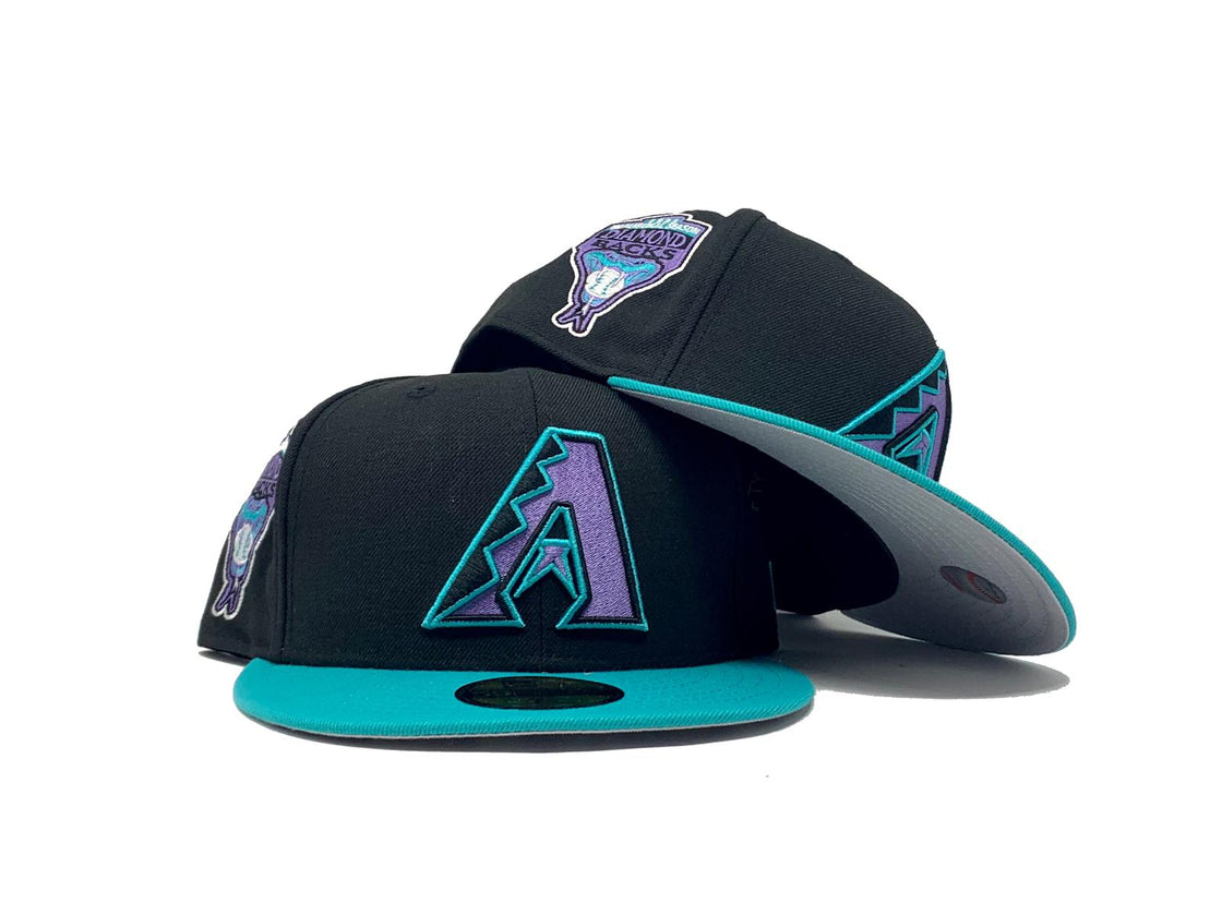 Black Arizona Diamondbacks 1998 Inaugural Season New Era Fitted Hat