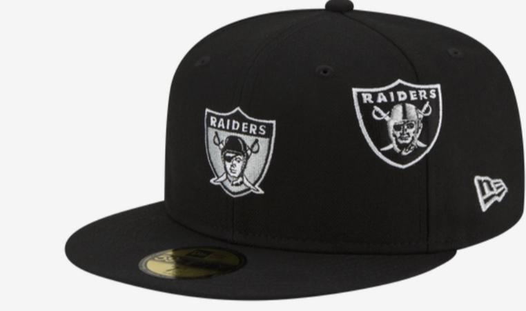 Las Vegas Raiders Throughout Decades Don NFL x New Era Fitted