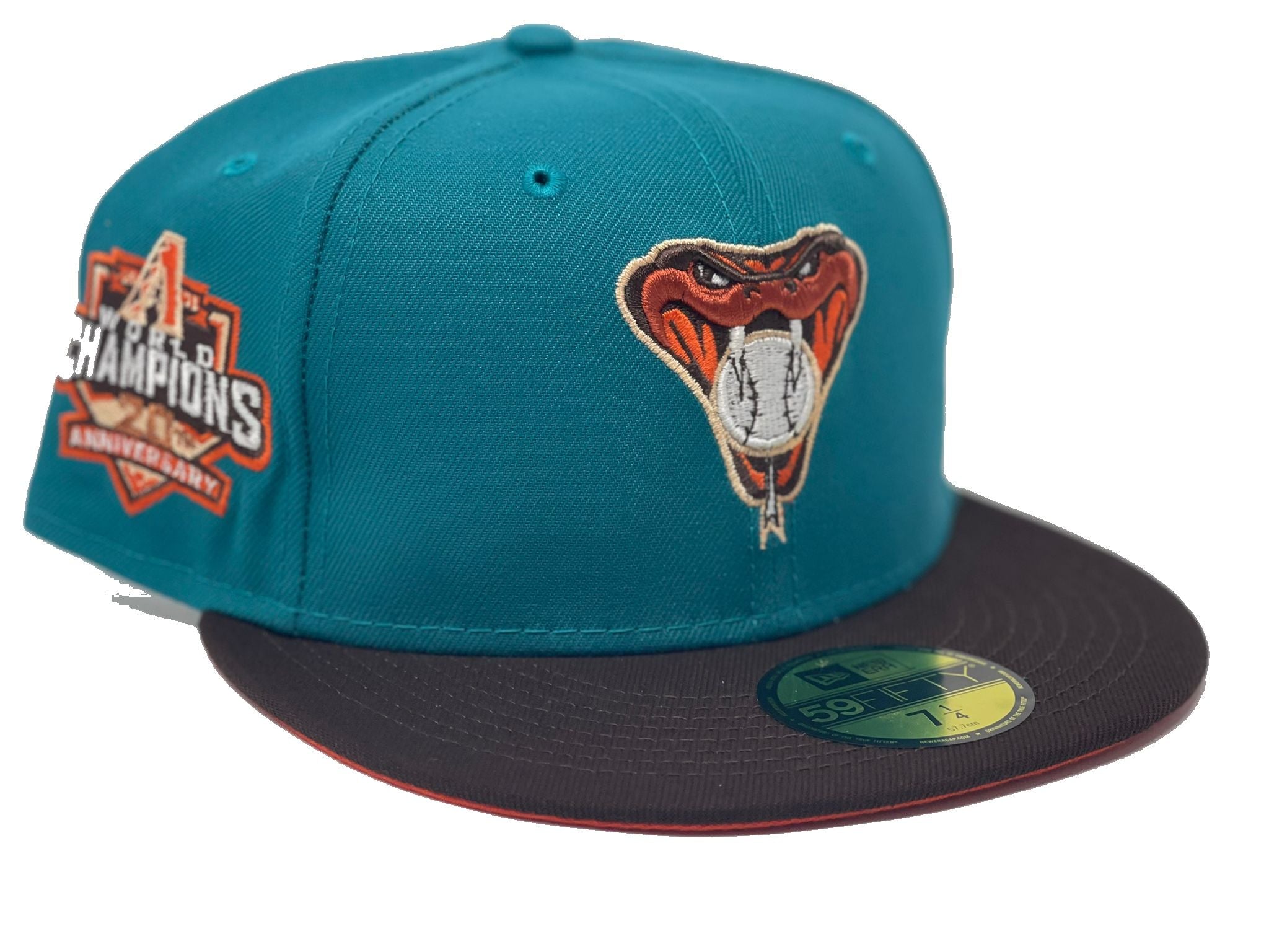 Men's Arizona Diamondbacks Majestic Gray/Teal Road Alternate 20th