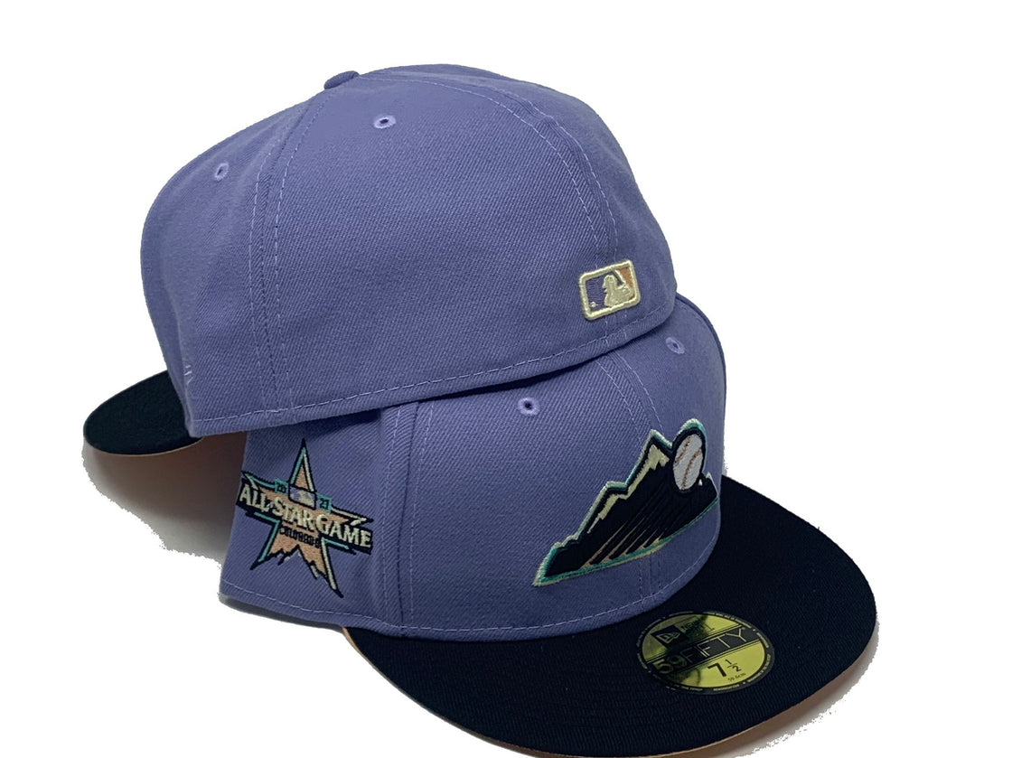 Lavender Colorado Rockies 2021 All Star Game Blue Orchid Collection