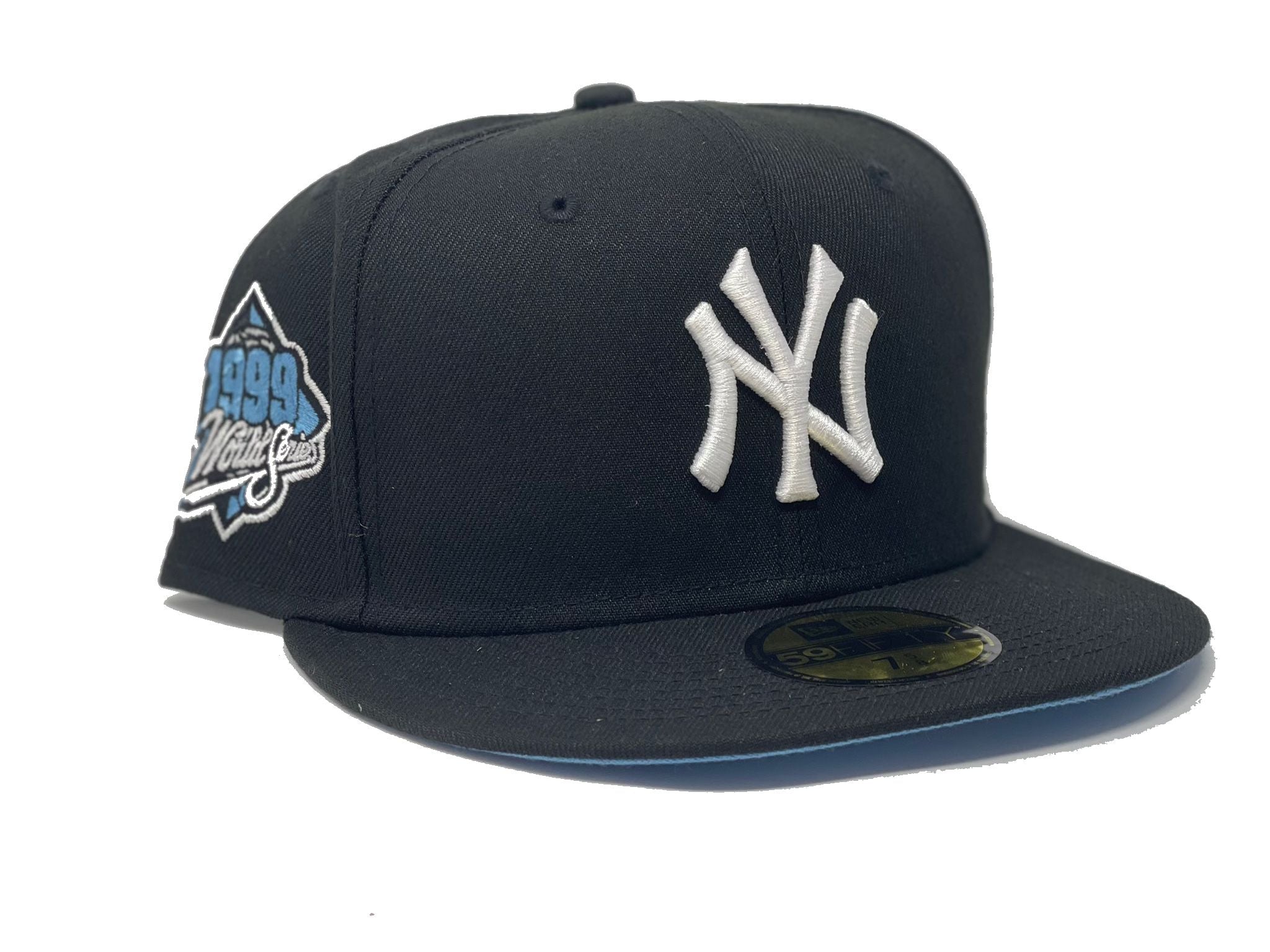 NEW YORK YANKEES 1999 WORLD SERIES DARK GREEN ICY BRIM NEW ERA FITTED –  Sports World 165