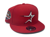 Red Houston Astros 45th Anniversary New Era Snapback Hat
