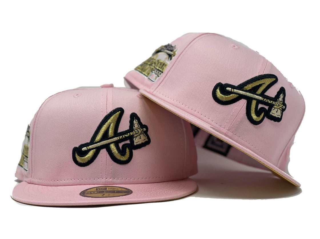 Pink Atlanta Braves 2000 All Star Game 59fifty New Era Fitted Hat