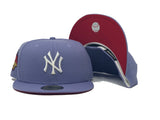 Lavender New York Yankees 1999 World Series New Era Fitted Hat