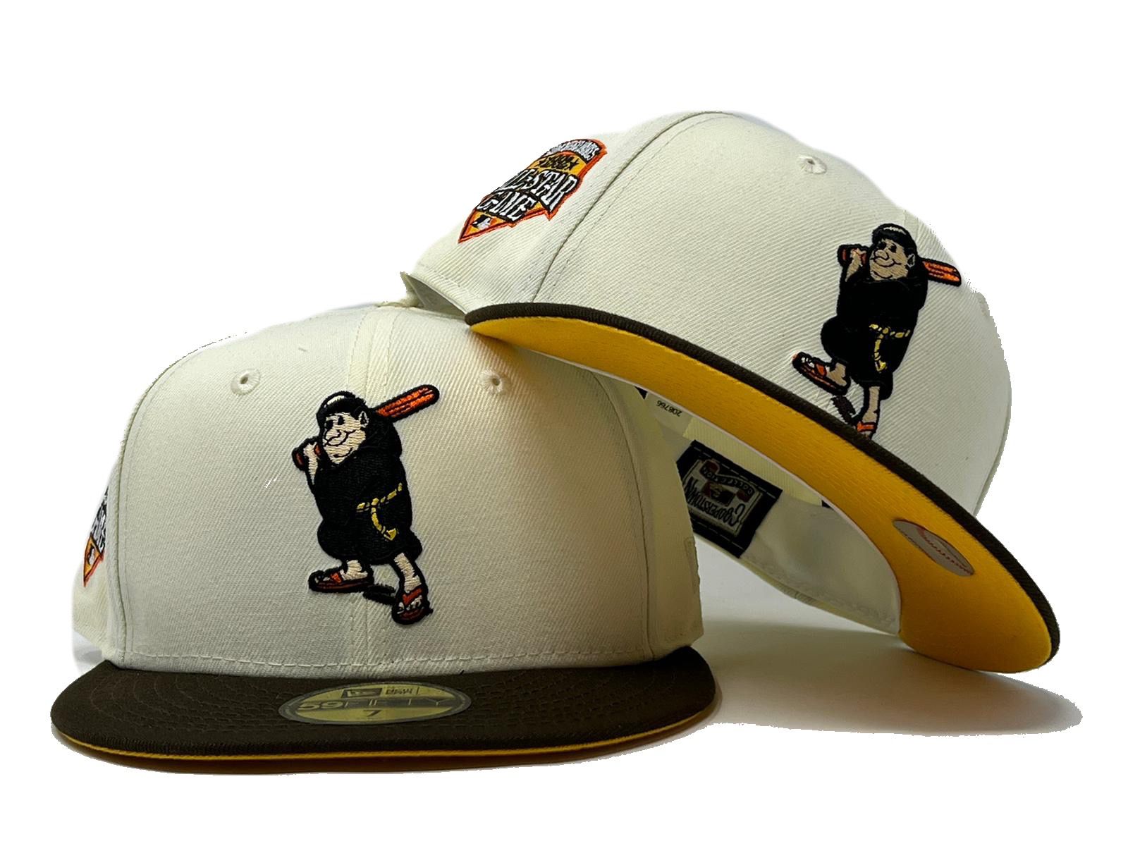SAN DIEGO PADRES 1992 ALL STAR GAME TAXI YELLOW BRIM NEW ERA FITTED HA –  Sports World 165