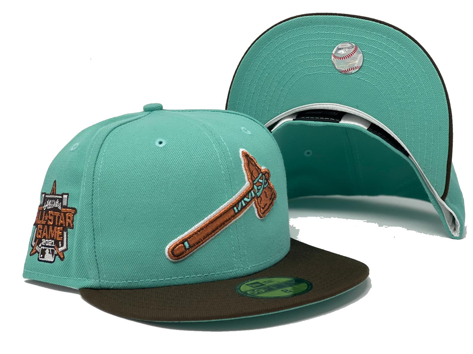 Boston Braves ZELLA Fitted Hat by Mitchell and Ness