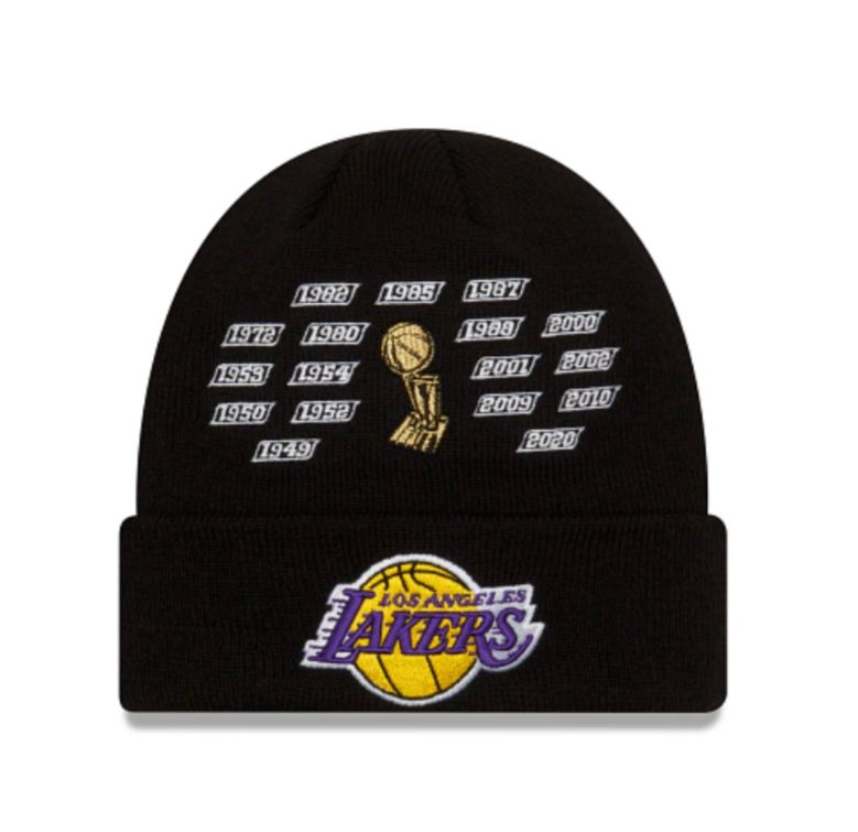 Los Angeles Lakers Championship Cuff Knit - Sports World 165