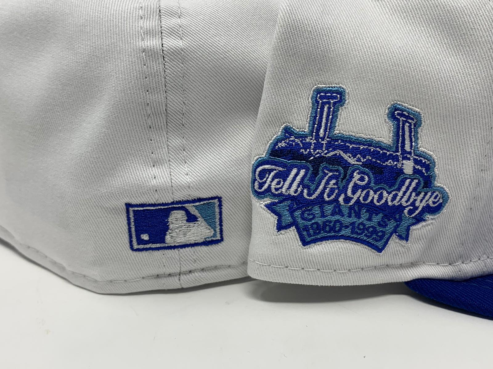 White San Francisco Giants Candelstick Park Custom New Era Fitted