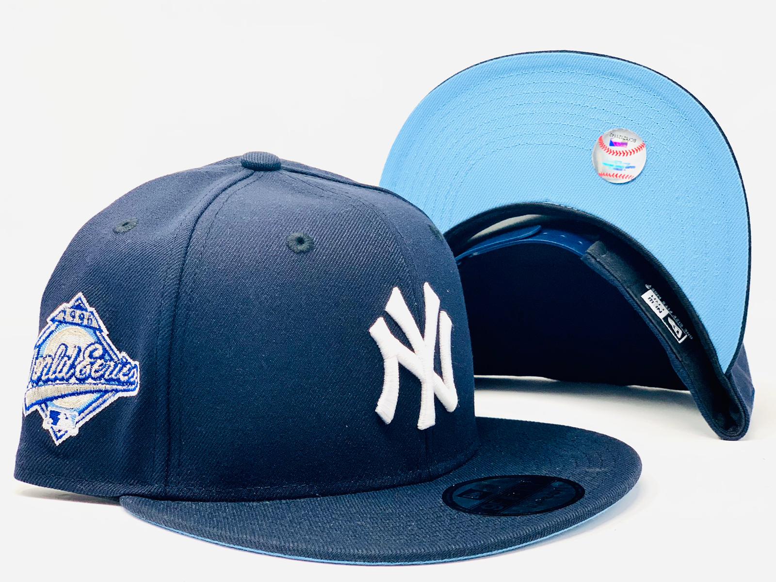 Navy New York Yankees 1996 World Series New Era Snapback Hat – Sports World  165