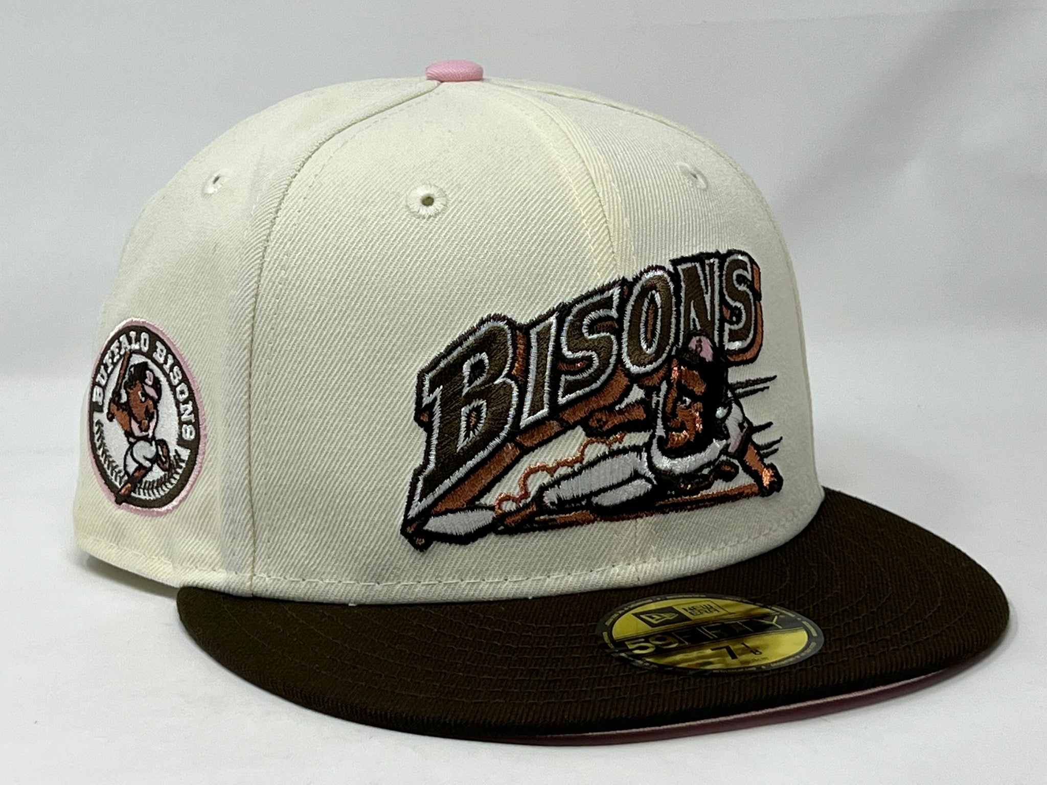 BUFFALO BISONS NEAPOLITAN ICE CREAM PACK PINK BRIM NEW ERA FITTED HA –  Sports World 165