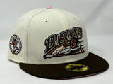 BUFFALO BISONS "NEAPOLITAN ICE CREAM" PACK PINK BRIM NEW ERA FITTED HAT