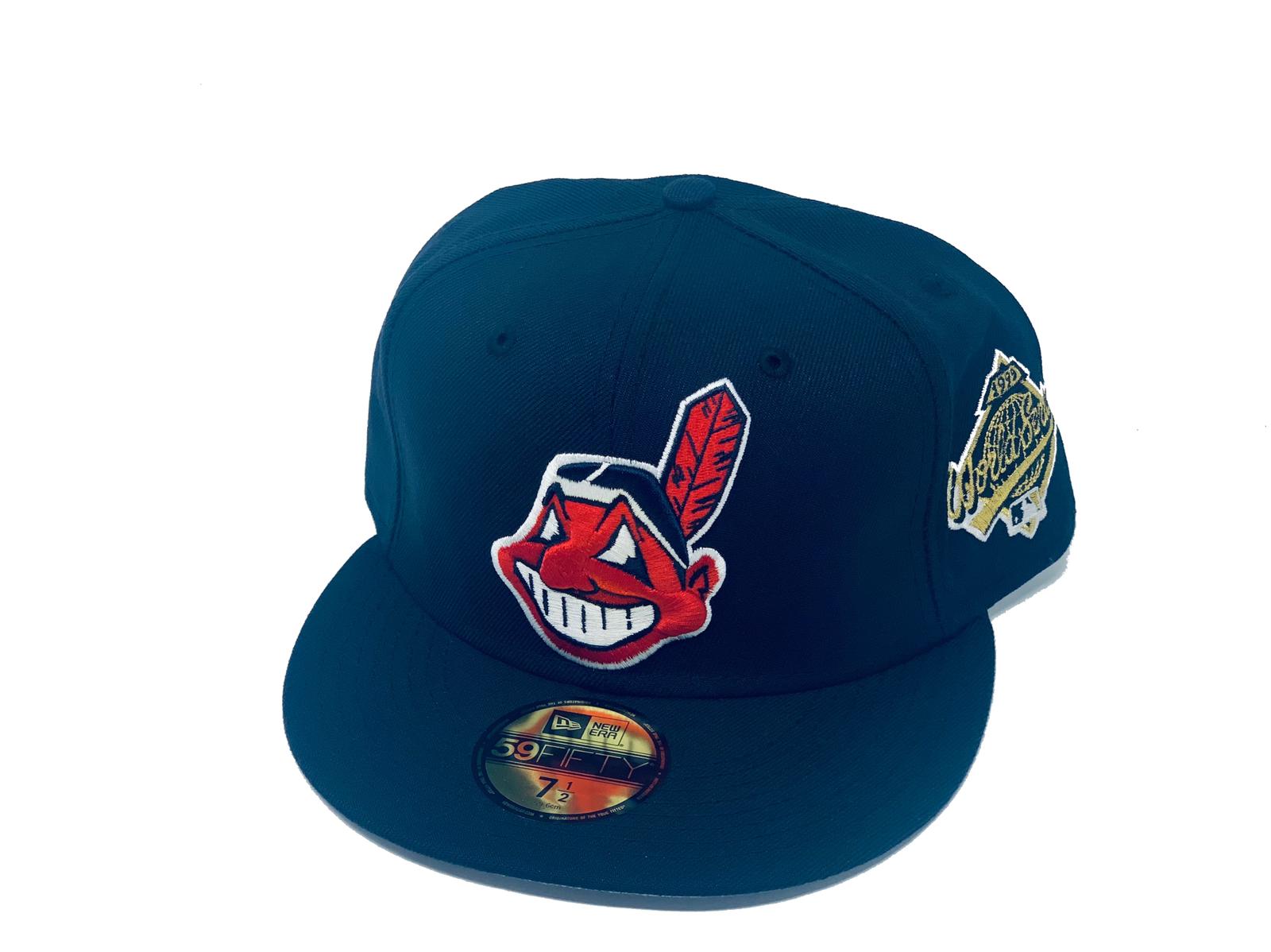 Cleveland Indians 1995 World Series 8 59Fifty New Era Hat Fitted Cap New Men