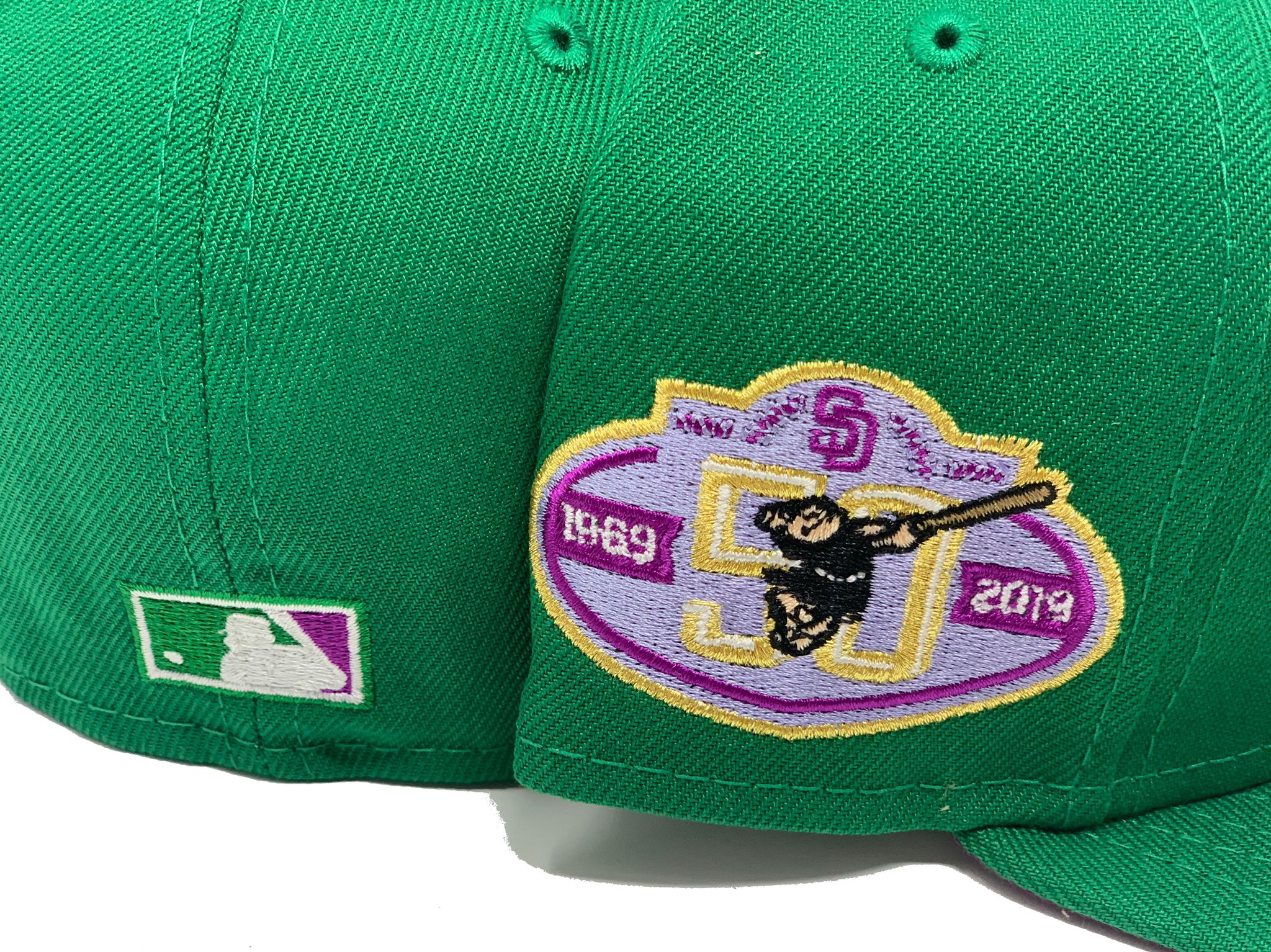 Purple San Diego Padres 40th Anniversary Custom New Era Fitted Hat